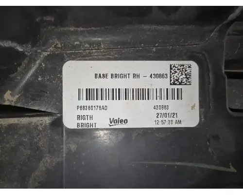 RAM 3500 Headlamp Assembly
