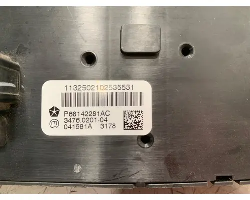 RAM 5500 Dash  Console Switch