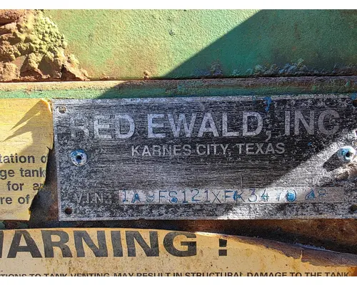 RED EWALD, INC SWAB TANK TRAILER Trailer