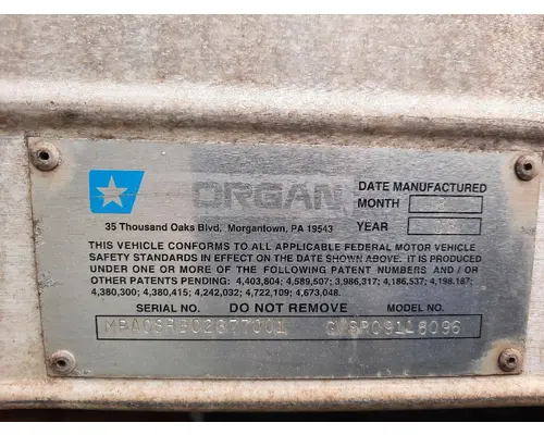 REEFER BOX 337 TRUCK BODIES, BOX VANFLATBEDUTILITY