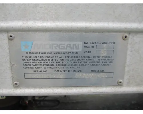 REEFER BOX MORGAN TRUCK BODIES, BOX VANFLATBEDUTILITY