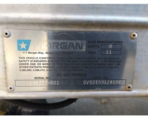 REEFER BOX MORGAN TRUCK BODIES, BOX VANFLATBEDUTILITY