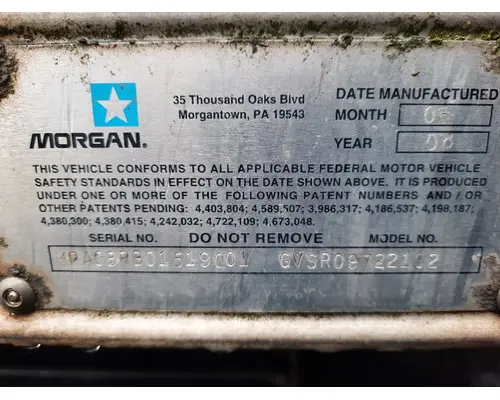 REEFER BOX MORGAN TRUCK BODIES, BOX VANFLATBEDUTILITY