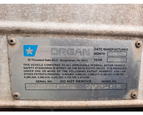 REEFER BOX MORGAN TRUCK BODIES, BOX VANFLATBEDUTILITY
