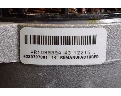 REMY POWER PRODUCTS Reman Alternator Alternator