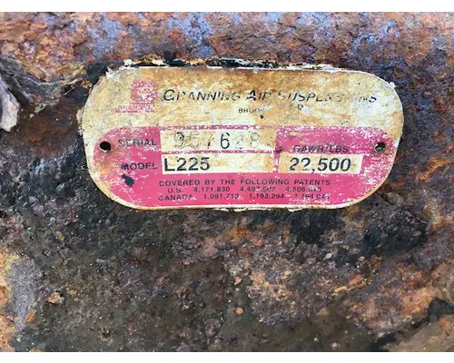 REYCO GRANNING L225 Tag Axle