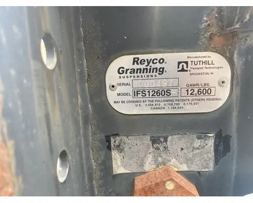 REYCO GRANNING Tuthill Axle Beam (Front)