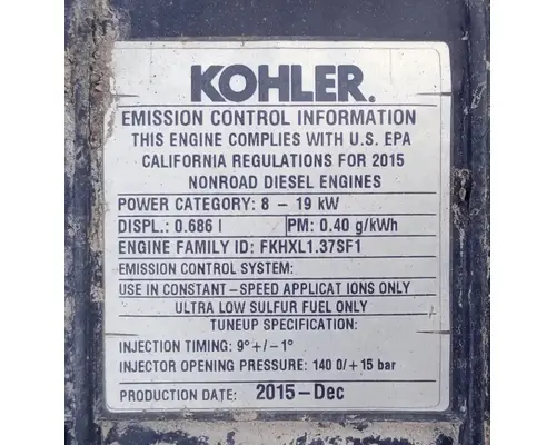 RIGMASTER POWER MTS-T4-LG200 Auxiliary Power Unit