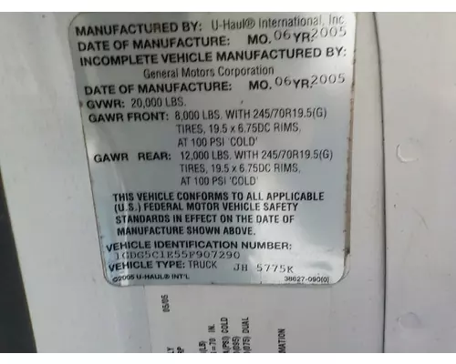 ROCKWELL/MERTIOR C5500 Front Axle I Beam