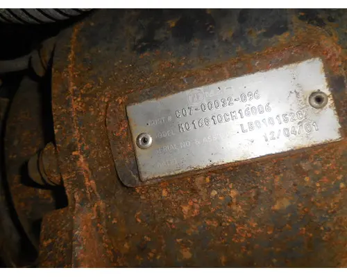 ROCKWELL/MERTIOR MO16G10CM16024 TransmissionTransaxle Assembly