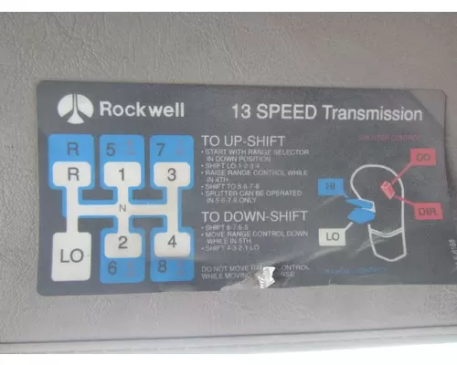 ROCKWELL/MERTIOR RMO13145A TransmissionTransaxle Assembly