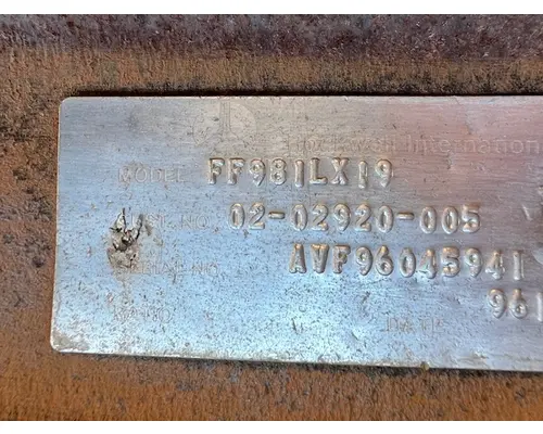 ROCKWELL FF981 Axle Assembly, Front (Steer)