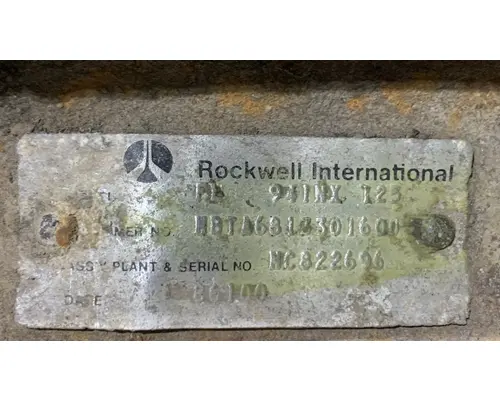 ROCKWELL FL941 Front End Assembly