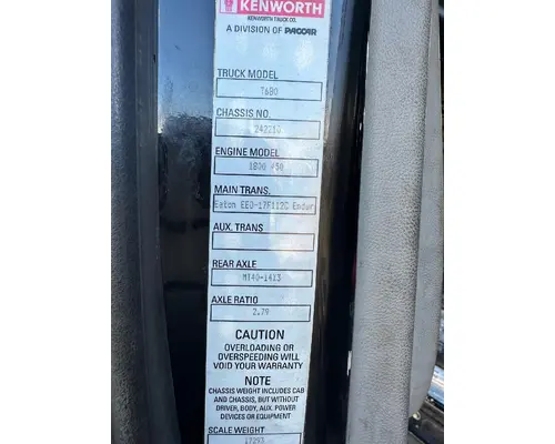 ROCKWELL MT40-14X Rear End