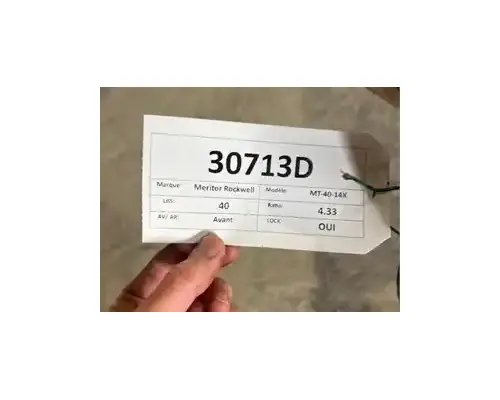 ROCKWELL MT4014X Rears (Front)