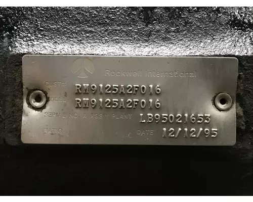 ROCKWELL RM9-125A Transmission