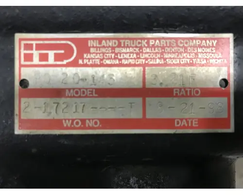 ROCKWELL RP20145 Differential Assembly