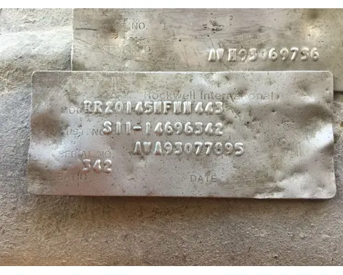 ROCKWELL RR-20-145 Differential Pd Drive Gear