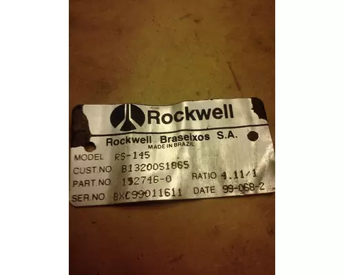 ROCKWELL RS-145 Rears (Rear)