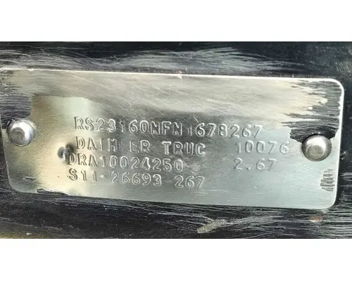 ROCKWELL RS-23-160 Differential (Single or Rear)