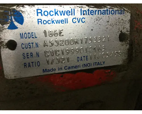 ROCKWELL RS23186 Differential Pd Drive Gear