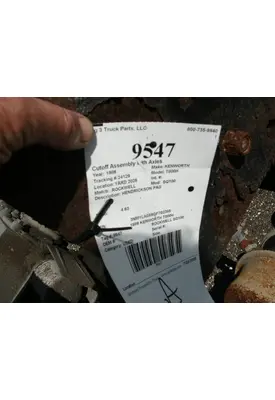 ROCKWELL SQ100 Cutoff Assembly with Axles