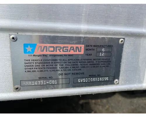 Reefer Van Bodies Other Box  Bed