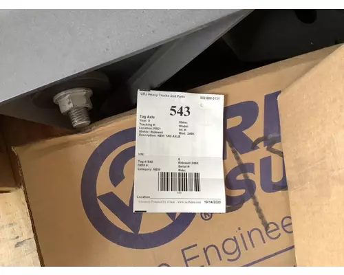 Tag Axle Ridewell 245K Crj Heavy Trucks And Parts