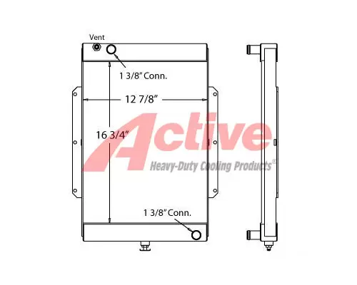 Rigmaster APU Radiator