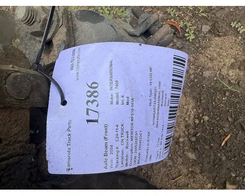 Rockwell 7400 Axle Beam (Front)