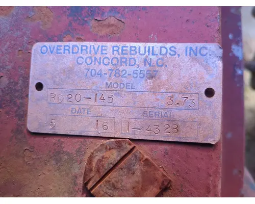 Rears (Front) ROCKWELL COLUMBIA Salvage City Inc.