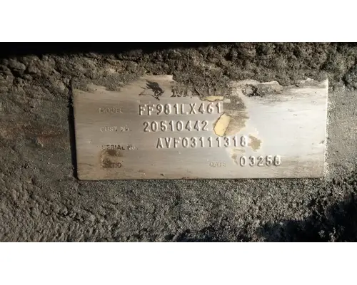 Axle Beam (Front) Rockwell FF981 Camerota Truck Parts