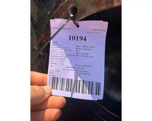 Rockwell RS23160 Cutoff