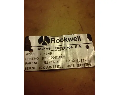 Rears (Rear) ROCKWELL RS-145 Crest Truck Parts