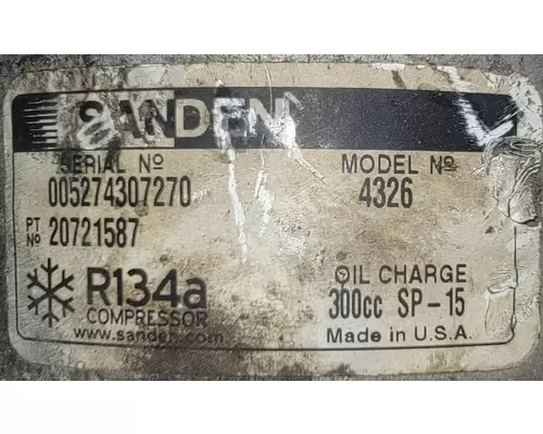 SANDEN  Air Conditioner Compressor