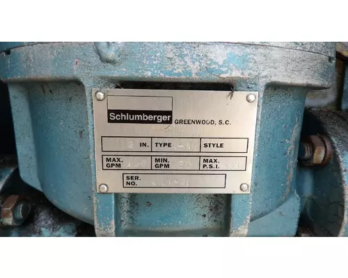 SCHLUMBERGER NEPTUNE 4-MT FUEL TRANSFER PUMP