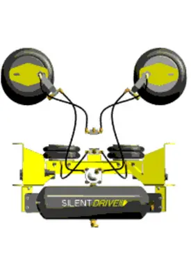 SILENT DRIVE Pre-Plumbed Air Kit Axle Assembly, Rear (Single or Rear)