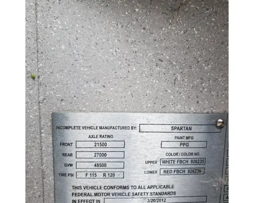 SPARTAN Gladiator fire engine Rebuilders