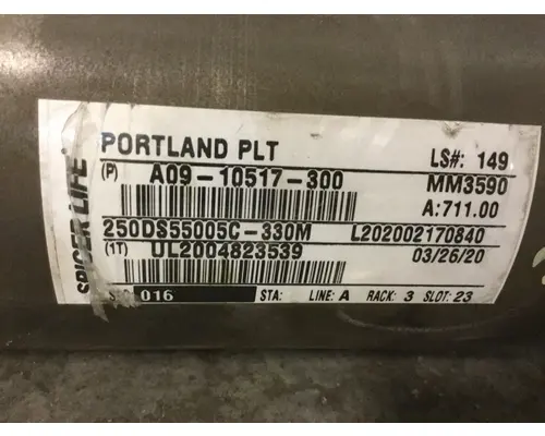 SPICER/DANA   Drive Shaft, Rear