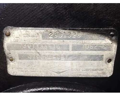 SPICER 1062C Transmission