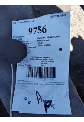 SPICER 21060S Rears (Rear)