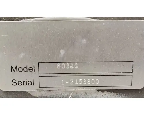 SPICER 8031G TransmissionTransaxle Assembly