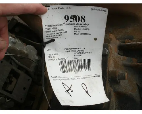 SPICER CM6052-A TransmissionTransaxle Assembly