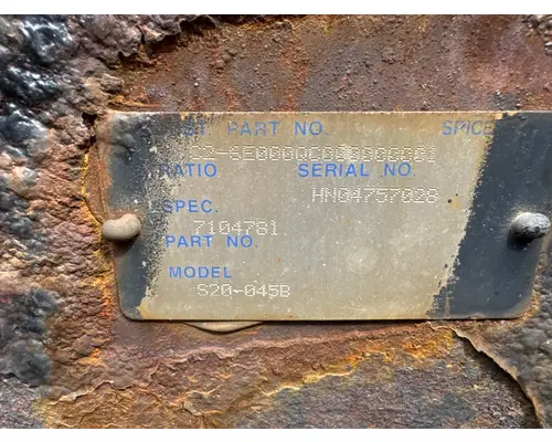 SPICER D20-045B Tag Axle