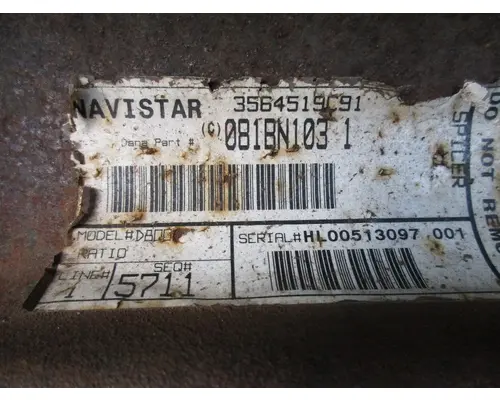 SPICER D800 Front Axle I Beam