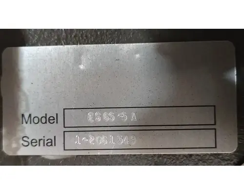 SPICER ES65-5A TransmissionTransaxle Assembly