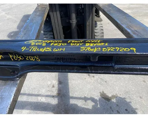 SPICER F650 Axle Assembly, Front (Steer)