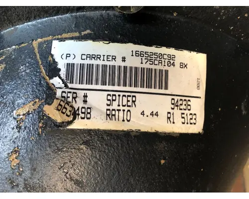 SPICER N175 Rear Rears (Tandem Rear or Single)