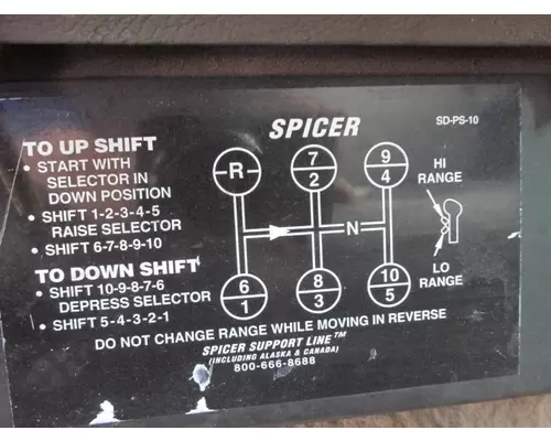 SPICER PSO15010S TransmissionTransaxle Assembly