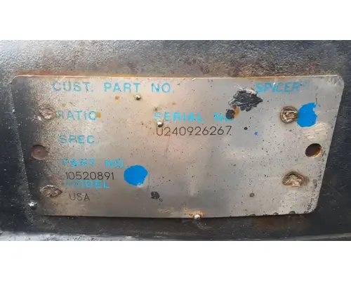 SPICER R46172DH Axle Housings (Rear)